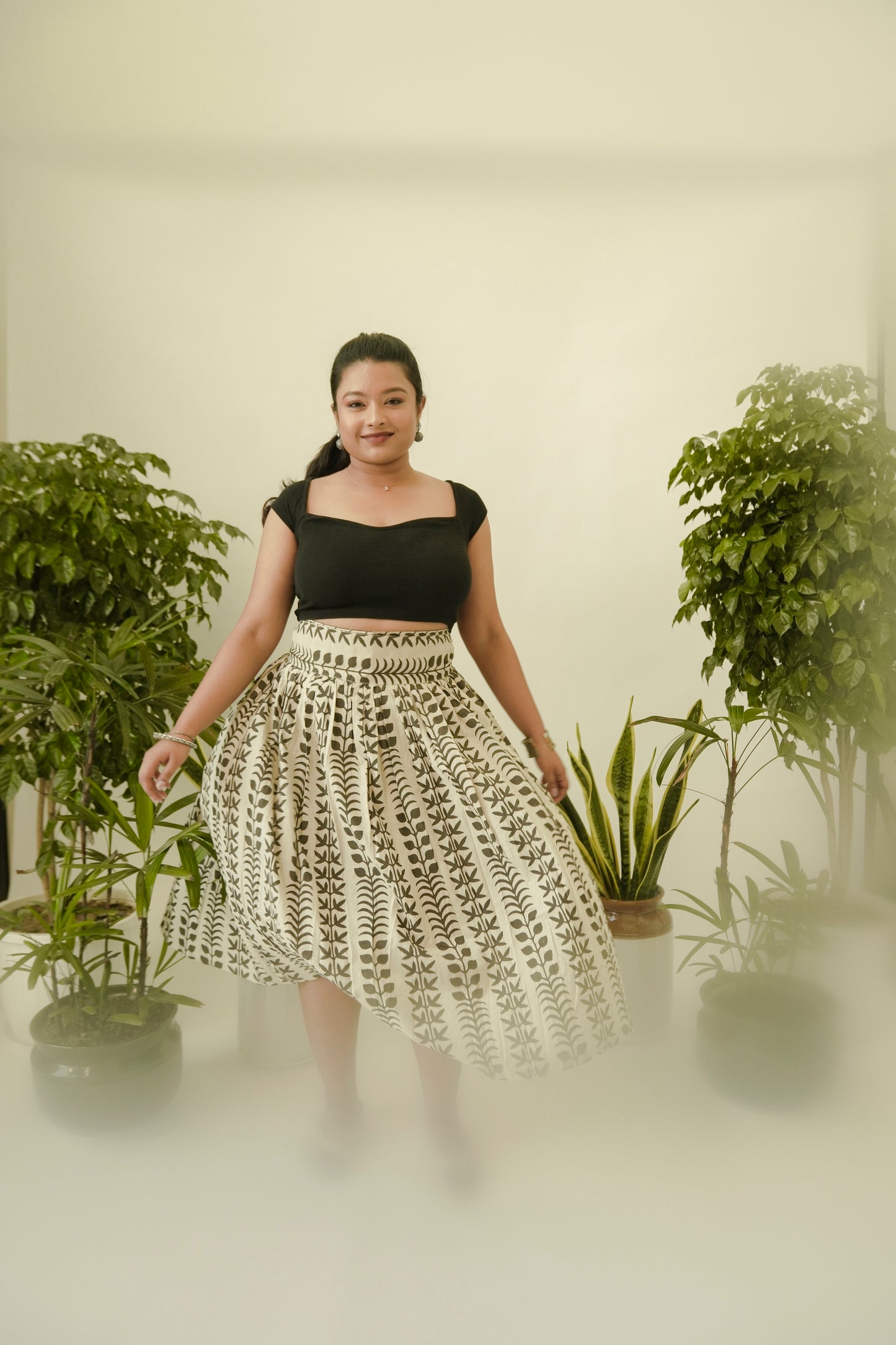 HOUR-GLASS SKIRT- Bel