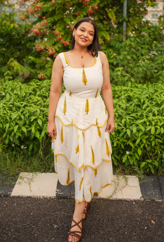 LEHER DRESS- KUMUD