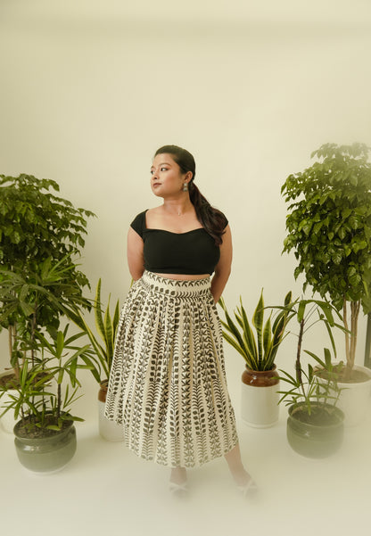 HOUR-GLASS SKIRT- Bel
