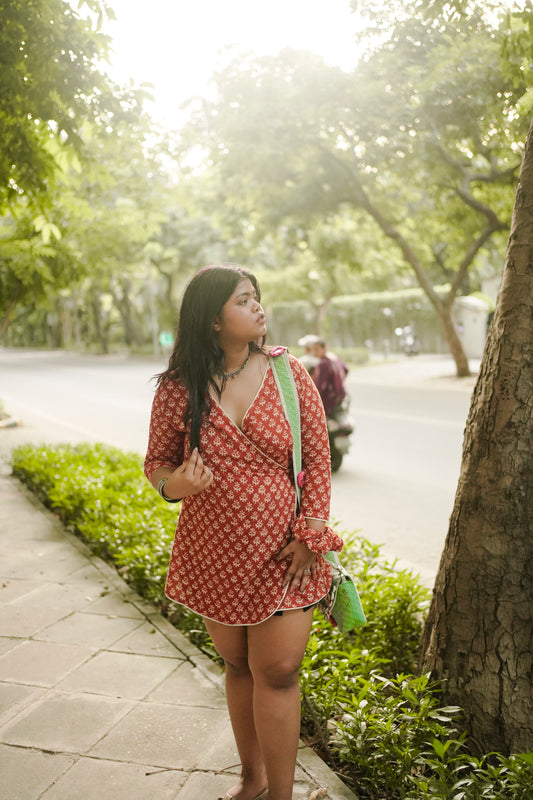 DESI KIMONO- TERACOTTA