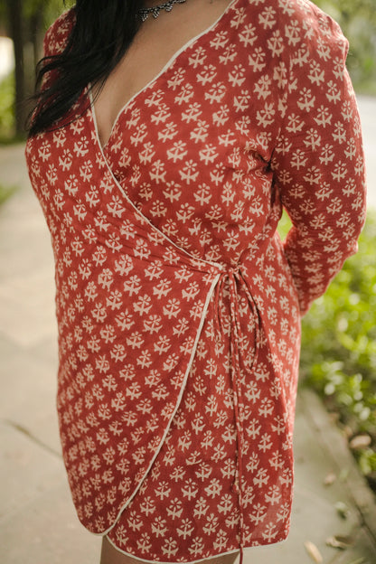 DESI KIMONO- TERACOTTA