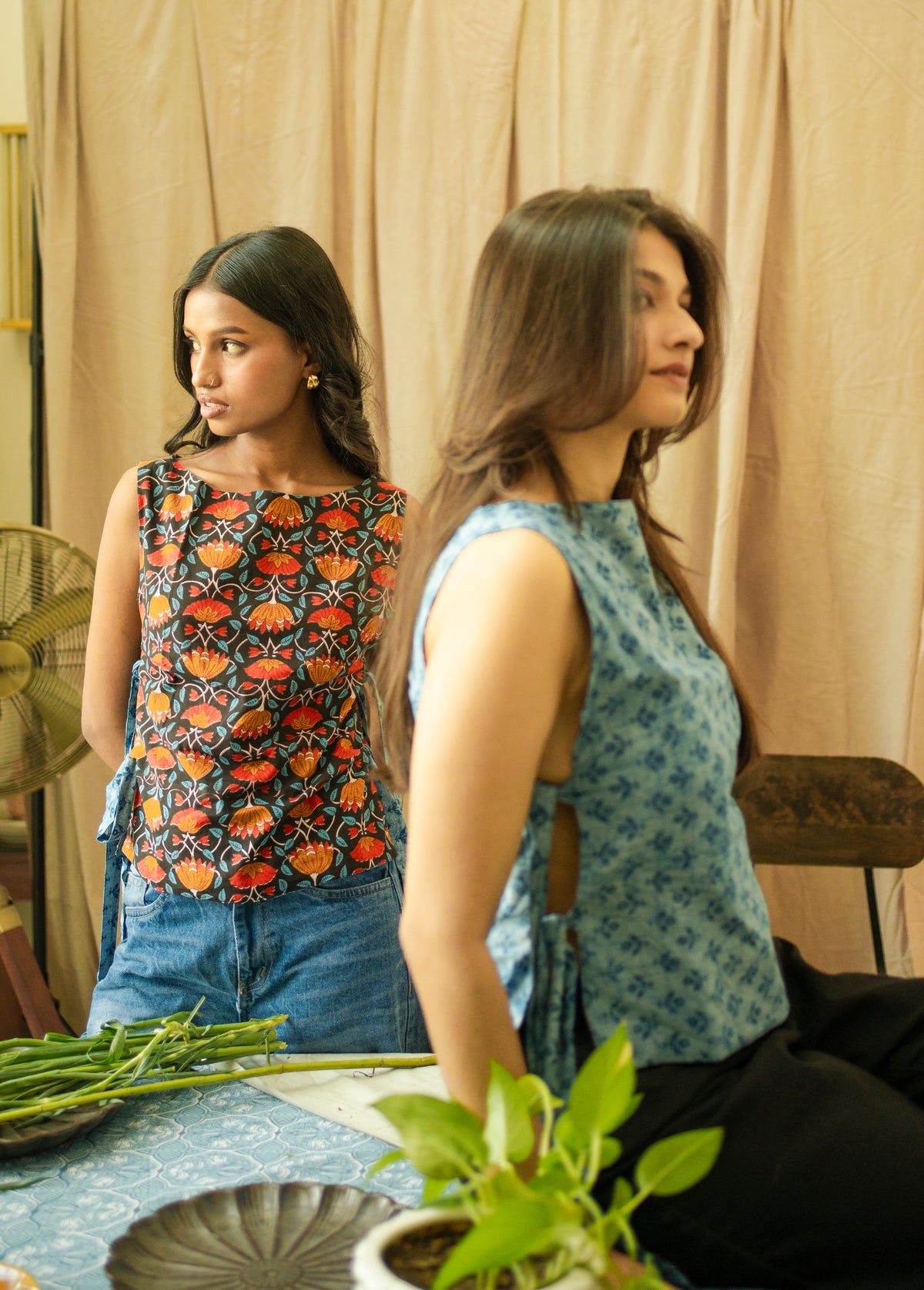 REVERSIBLE JAPANESE TOP- JUHI