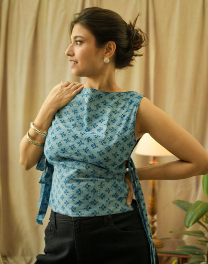 REVERSIBLE JAPANESE TOP- JUHI
