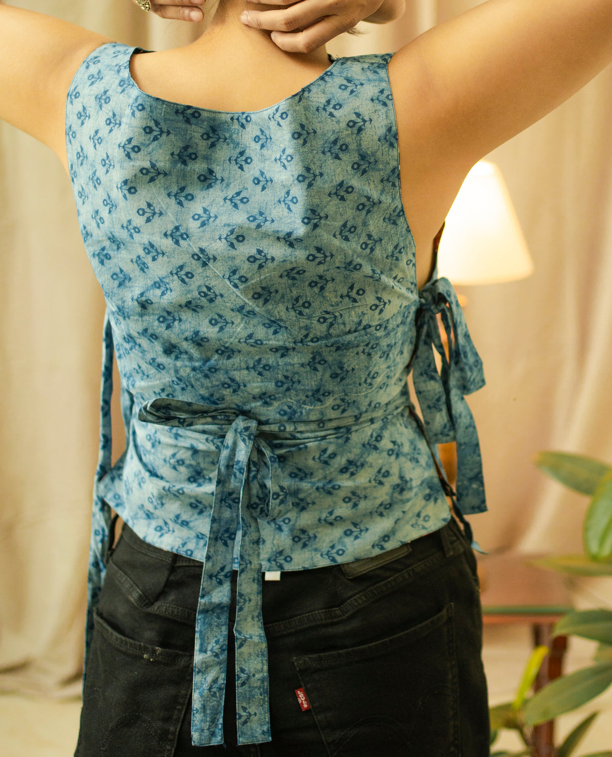 REVERSIBLE JAPANESE TOP- JUHI