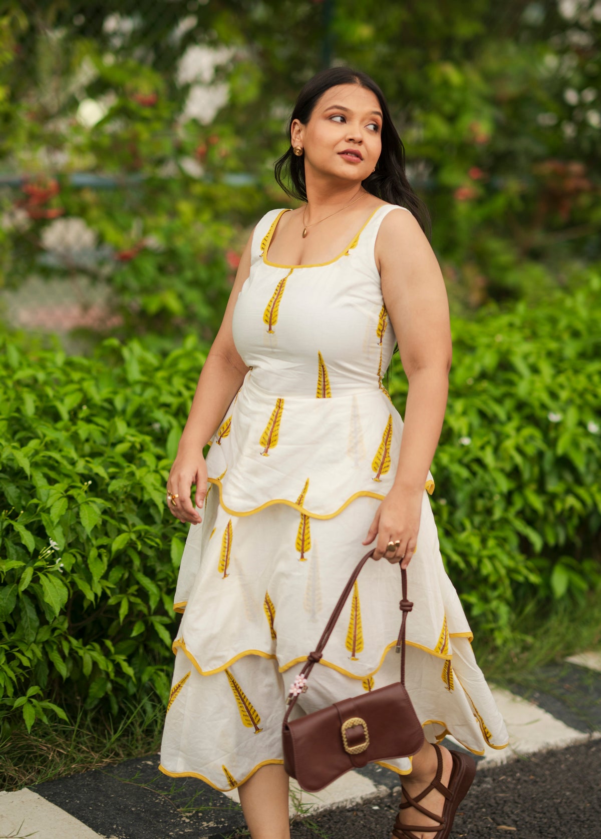 LEHER DRESS- KUMUD