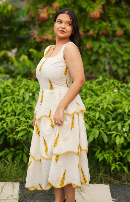 LEHER DRESS- KUMUD