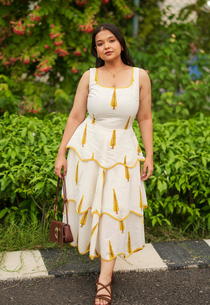 LEHER DRESS- KUMUD