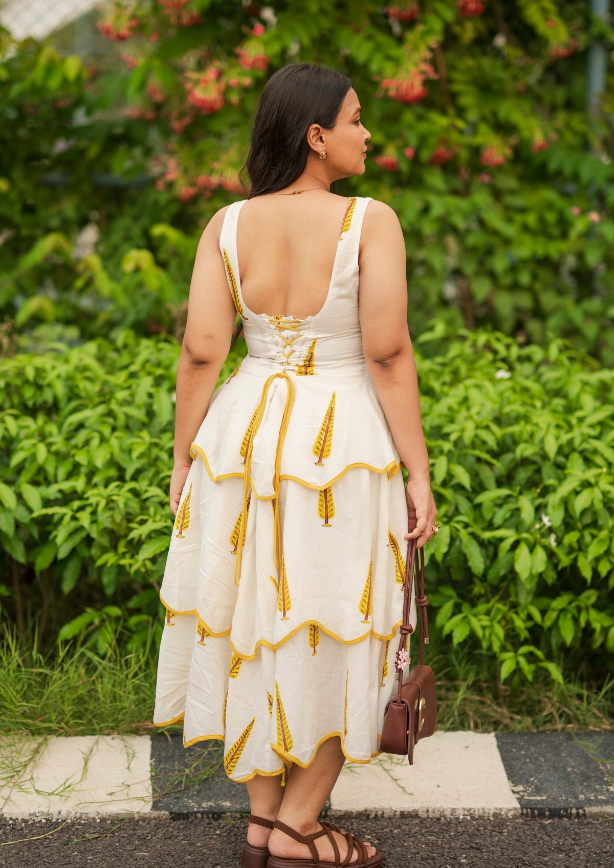 LEHER DRESS- KUMUD