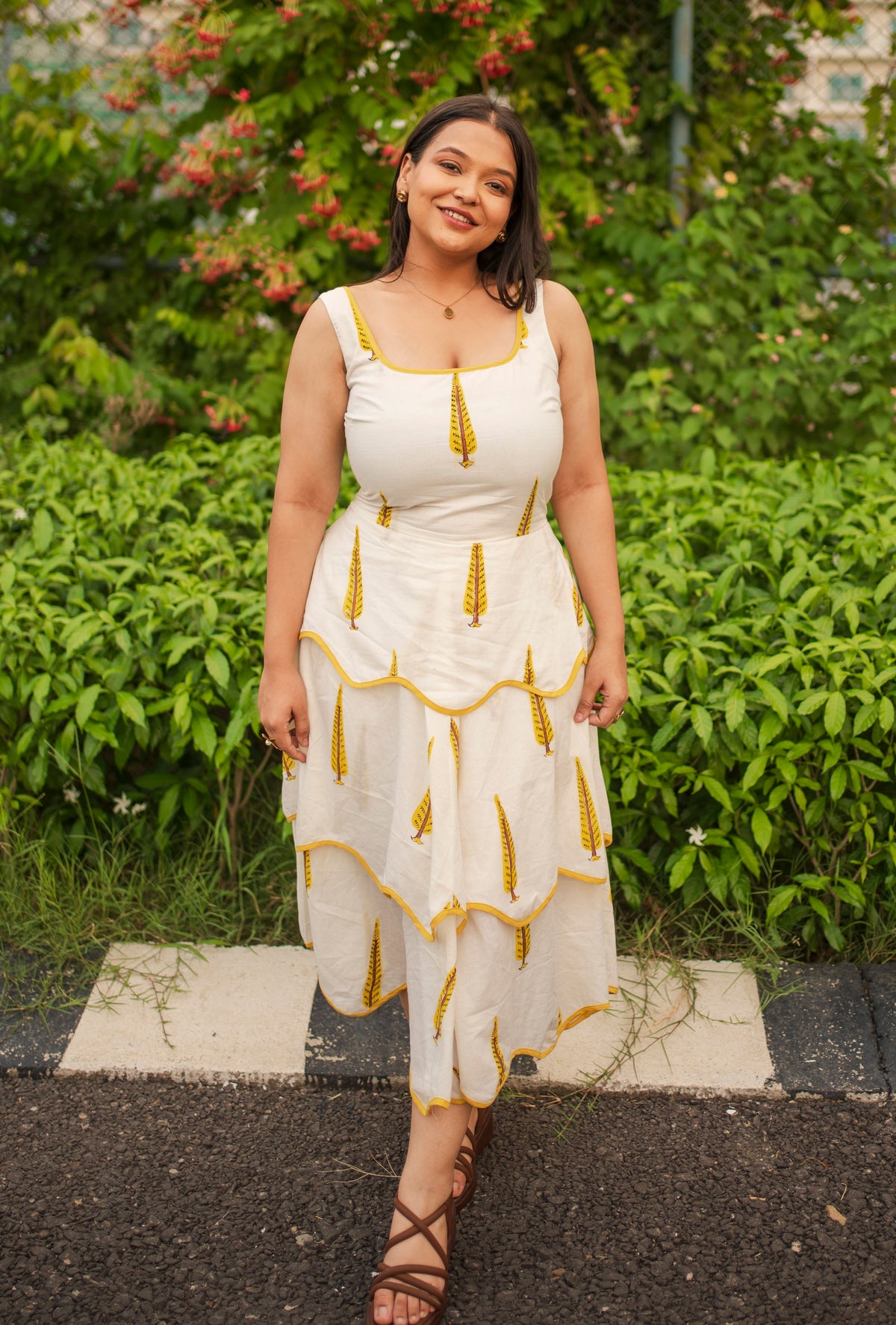 LEHER DRESS- KUMUD