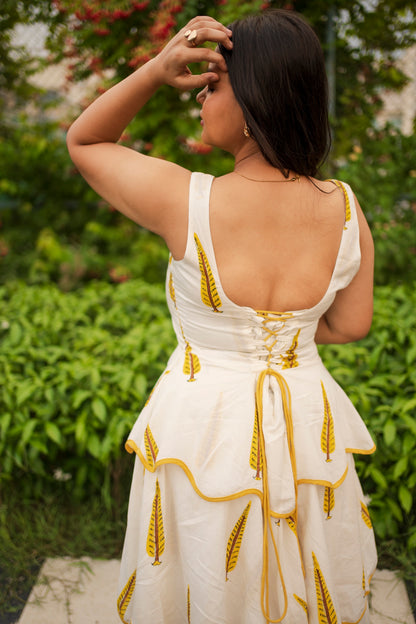 LEHER DRESS- KUMUD