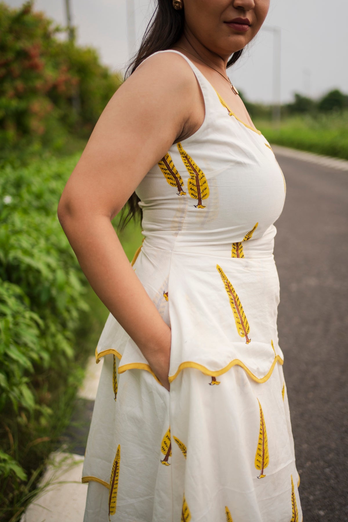 LEHER DRESS- KUMUD