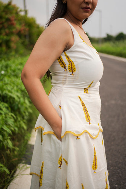 LEHER DRESS- KUMUD