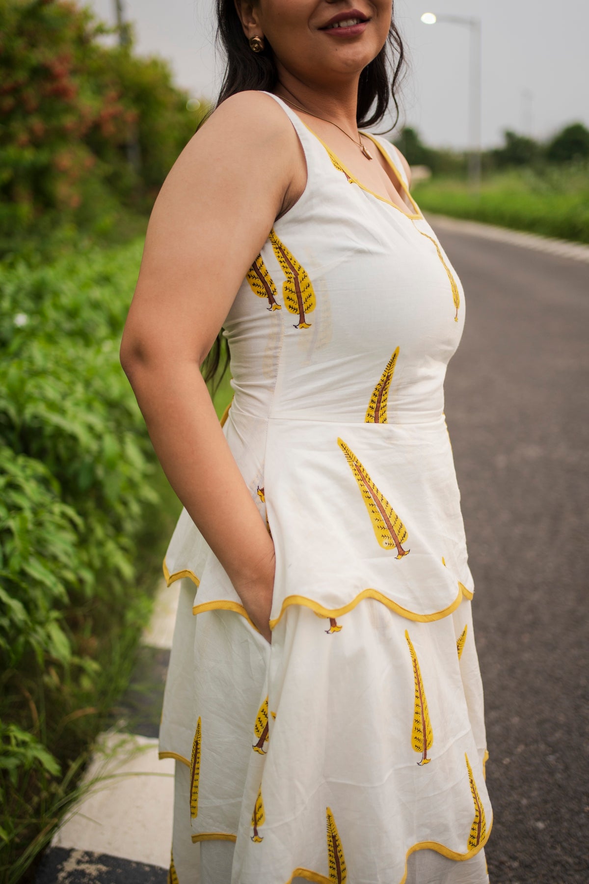 LEHER DRESS- KUMUD
