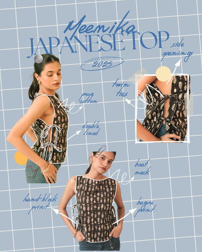 JAPANESE TOP- Meenika